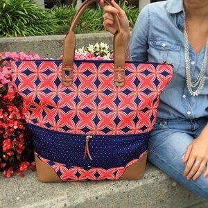 Stella & Dot Expandable Tote